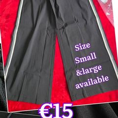 Pink Vanilla Tracksuit bottoms for flare. Size Small to Medium