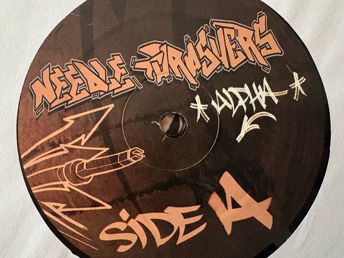 DJ Q Bert - Needle Thrashers Alpha. 12 inch US Hip Hop release. Multiple tracks. Great condition. Rare.