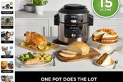 Ninja Foodi MAX 15-in-1 SmartLid Multi-Cooker with Smart Cook System 7.5L OL750UK