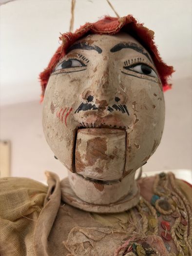 Pair Of 19th Century Burmese Puppets
