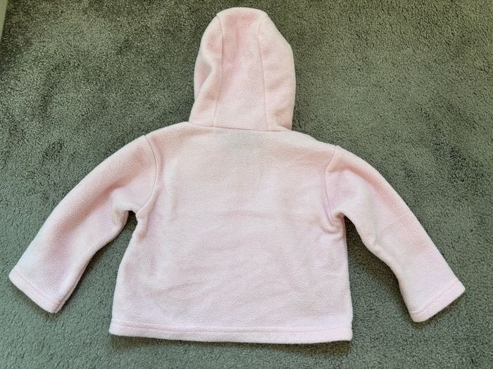 baby girls fleece hoodie 0-3 months