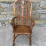 Late Victorian high back Windsor Armchair. Image 7