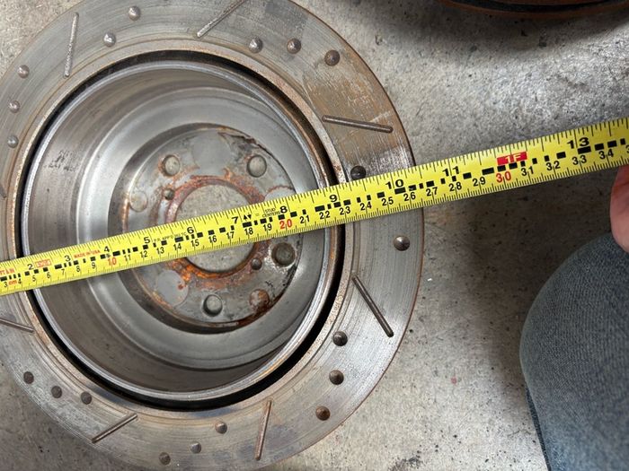 subaru Impreza brake discs