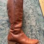 Tall Riding warm tan Boots size 6 UK USA Size 8/5 M Image 9
