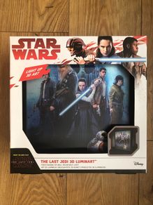 Star Wars The Last Jedi 3D Luminart