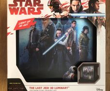 Star Wars The Last Jedi 3D Luminart