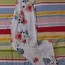 White Floral Cotton Trousers New With Tags Image 9