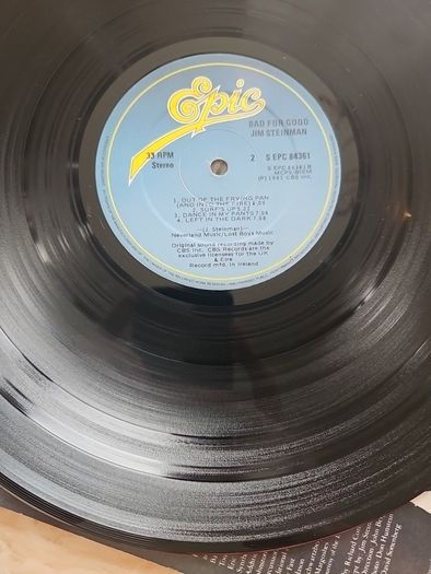 Jim Steinman LP (Irish) - Bad For Good