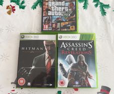 3 XBOX 360 games