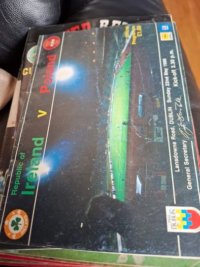 Selection of Match Programmes