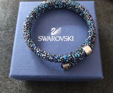 Swarovski crystal dust style bangle