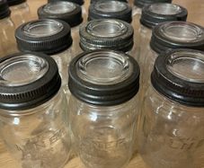 Vintage / Antique mason jars - see description