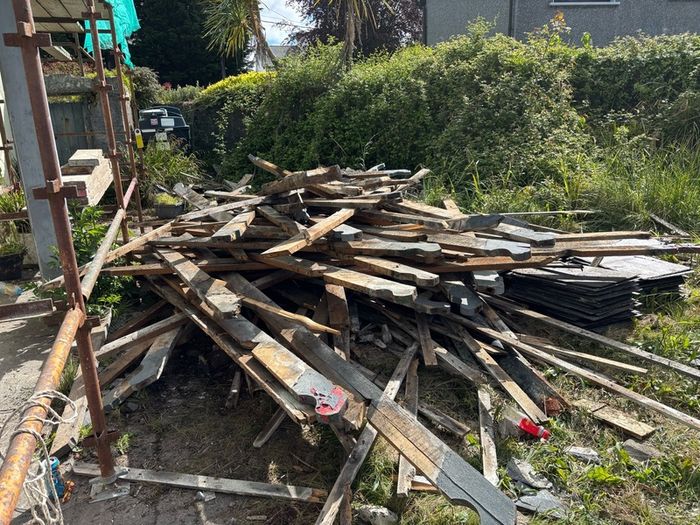 Scrap timber