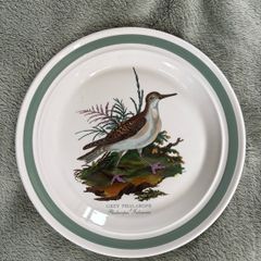 Portmeirion Birds of Britain dinner plate Grey Phalarope Bird