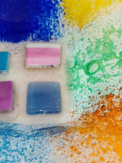 Murano Fused Glass Pin Dish