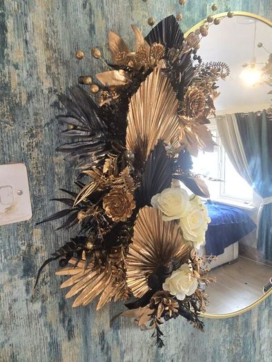 hand crated mirror