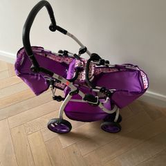 Toy twin pram
