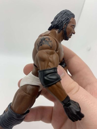 wwe elite custom booker t action figure