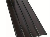 main image for ad 12PCS Trapezoidal Galvanised Steel Roof Panels black  115 X 45 Cm 6 M