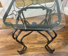 glass table