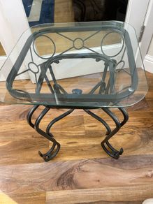 Wrought Iron Coffee Table