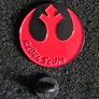 Star wars , pin back badges. Image 6