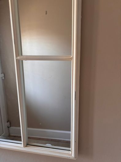 Off white arch mirror