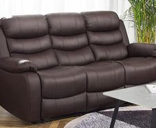 Relax in Style Premium Reclining Sofa FREE DELIVER