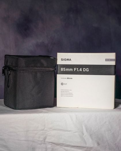 Sigma EF 85mm f1.4 DG Art