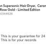 Dyson Supersonic Hairdryer ceramic pink and rose gold,  with accessories and presentation case. Limited edition Image 6