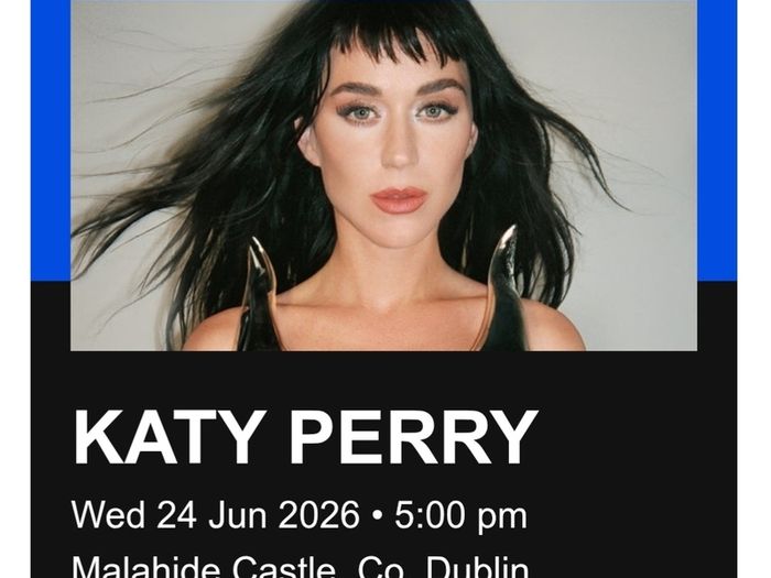 Katy Perry Ticket