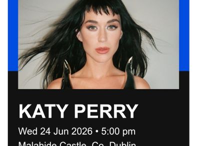 Katy Perry Ticket