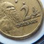 Rare 2 Dollar Coin Australian 1988 HH initials Image 5
