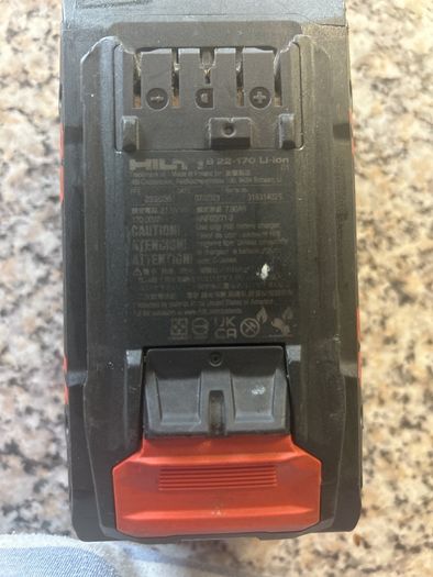Hilti tools drill battery