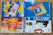 Telecom Eireann Eircom Call cards x 4
