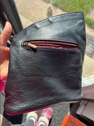 Vera Pelle hand bag black