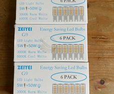 G9 LED Light Bulbs
