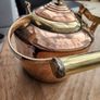 Victorian brass and copper kettle Image 7