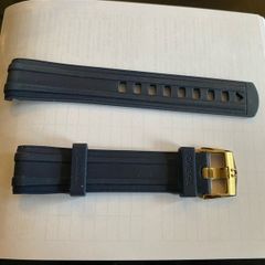Omega 20mm Rubber Strap and buckle