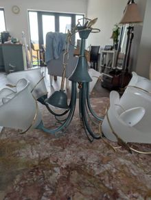 Vintage chandelier 5 arms for free