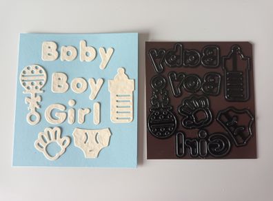 Cutting Dies - Baby