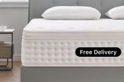 King Size Mattress,10.2 INCH Hybrid Memory Foam and Individually Pocket Spring,5FT King Mattress Medium Firm,Ergonomic Pressure Reducing,Improve Sleeping (150x200x26cm)