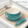 11Pcs Pots and Pans Set with Detachable Handle, Pans Set with Ceramic Non-Stick Coating, Induction Stackable Cooking Pots Set, Mobile Cookware Set Image 7
