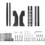Universal TV Stand for 22"-80" LCD/LED TVs, Adjustable Height TV Riser, Supports Up to 50kg, Max VESA 800x400mm Image 6
