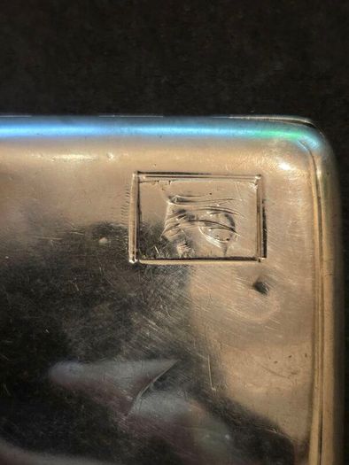 1934 Joseph Gloster Ltd Sterling Silver Cigarette Case