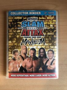 WWE Slam Attax Mayhem Binder 2010