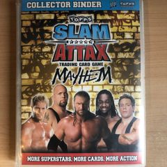 WWE Slam Attax Mayhem Binder 2010