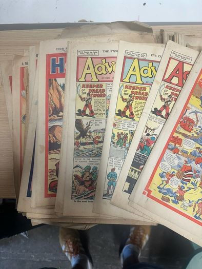 Big batch of vintage comics
