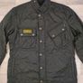 Barbour International Tankerville Quilted Biker Jacket Mens Large Image 2