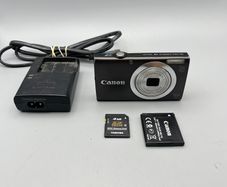 Canon Powershot A2400 IS 16MP Digital Camera Brown - Full Kit